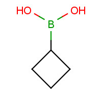 cyclobutylboronic acid (CAS: 849052-26-2) - Chemical Structure and Molecular Formula 