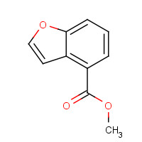 methyl 1-benzofuran-4-carboxylate (CAS: 41019-56-1) - Chemical Structure and Molecular Formula 