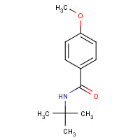 N-tert-butyl-4-methoxybenzamide (CAS: 19486-73-8) - Chemical Structure and Molecular Formula 