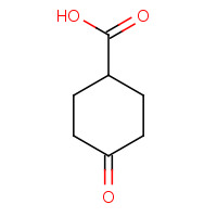 4-oxocyclohexane-1-carboxylic acid (CAS: 874-61-3) - Chemical Structure and Molecular Formula 