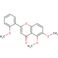 5,6-dimethoxy-2-(2-methoxyphenyl)chromen-4-one (CAS: 16266-97-0) - Related Chemical Product