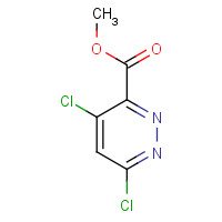 methyl 4,6-dichloropyridazine-3-carboxylate (CAS: 372118-01-9) - Chemical Structure and Molecular Formula 