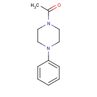 1-(4-phenylpiperazin-1-yl)ethanone chemical structure 1-(4-phenylpiperazin-1-yl)ethanone (CAS: 21557-13-1) - Chemical Structure and Molecular Formula