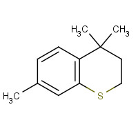 4,4,7-trimethyl-2,3-dihydrothiochromene (CAS: 158115-92-5) - Chemical Structure and Molecular Formula 