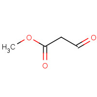 methyl 3-oxopropanoate (CAS: 63857-17-0) - Chemical Structure and Molecular Formula 