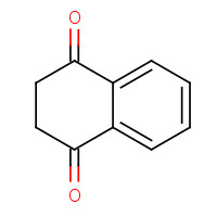 2,3-dihydronaphthalene-1,4-dione (CAS: 21545-31-3) - Chemical Structure and Molecular Formula 