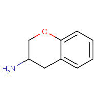 3,4-dihydro-2H-chromen-3-amine (CAS: 60575-19-1) - Chemical Structure and Molecular Formula 