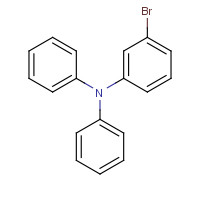 3-bromo-N,N-diphenylaniline (CAS: 78600-33-6) - Chemical Structure and Molecular Formula 