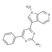 4-(1-methylpyrrolo[2,3-c]pyridin-3-yl)-6-phenylpyrimidin-2-amine (CAS: 1374409-50-3) - Related Chemical Product