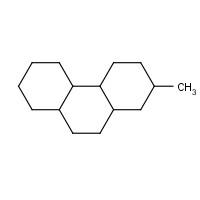 2-methyl-1,2,3,4,4a,4b,5,6,7,8,8a,9,10,10a-tetradecahydrophenanthrene (CAS: 90592-98-6) - Chemical Structure and Molecular Formula 