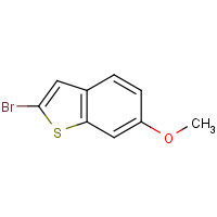 2-bromo-6-methoxy-1-benzothiophene (CAS: 183133-90-6) - Chemical Structure and Molecular Formula 