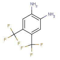 4,5-bis(trifluoromethyl)benzene-1,2-diamine (CAS: 30454-92-3) - Chemical Structure and Molecular Formula 