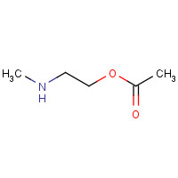 2-(methylamino)ethyl acetate (CAS: 26921-43-7) - Chemical Structure and Molecular Formula 