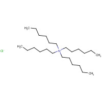 tetrahexylazanium;chloride (CAS: 5922-92-9) - Chemical Structure and Molecular Formula 