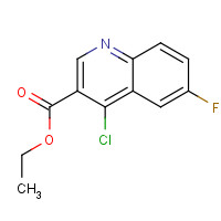 ethyl 4-chloro-6-fluoroquinoline-3-carboxylate chemical structure ethyl 4-chloro-6-fluoroquinoline-3-carboxylate (CAS: 77779-49-8) - Chemical Structure and Molecular Formula
