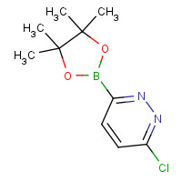 3-chloro-6-(4,4,5,5-tetramethyl-1,3,2-dioxaborolan-2-yl)pyridazine (CAS: 1162261-98-4) - Related Chemical Product