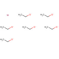 ethanolate tungsten (CAS: 62571-53-3) - Chemical Structure and Molecular Formula 