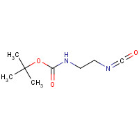 tert-butyl N-(2-isocyanatoethyl)carbamate chemical structure tert-butyl N-(2-isocyanatoethyl)carbamate (CAS: 284049-22-5) - Chemical Structure and Molecular Formula