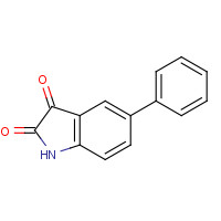 5-phenyl-1H-indole-2,3-dione chemical structure 5-phenyl-1H-indole-2,3-dione (CAS: 109496-98-2) - Chemical Structure and Molecular Formula