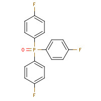 1-bis(4-fluorophenyl)phosphoryl-4-fluorobenzene (CAS: 18437-79-1) - Chemical Structure and Molecular Formula 