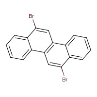 6,12-dibromochrysene (CAS: 131222-99-6) - Chemical Structure and Molecular Formula 