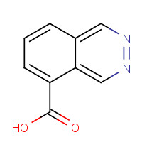 phthalazine-5-carboxylic acid (CAS: 1104070-94-1) - Chemical Structure and Molecular Formula 