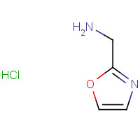 1,3-oxazol-2-ylmethanamine;hydrochloride (CAS: 1041053-44-4) - Chemical Structure and Molecular Formula 