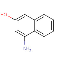 4-aminonaphthalen-2-ol chemical structure 4-aminonaphthalen-2-ol (CAS: 90923-80-1) - Chemical Structure and Molecular Formula