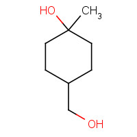 4-(hydroxymethyl)-1-methylcyclohexan-1-ol (CAS: 1256545-59-1) - Chemical Structure and Molecular Formula 