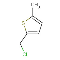 2-(chloromethyl)-5-methylthiophene (CAS: 34776-73-3) - Chemical Structure and Molecular Formula 
