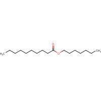 heptyl decanoate (CAS: 60160-17-0) - Chemical Structure and Molecular Formula 