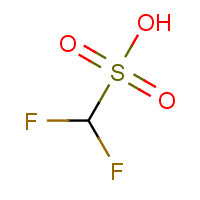 difluoromethanesulfonic acid (CAS: 40856-07-3) - Chemical Structure and Molecular Formula 
