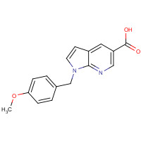 1-[(4-methoxyphenyl)methyl]pyrrolo[2,3-b]pyridine-5-carboxylic acid (CAS: 1201324-15-3) - Related Chemical Product
