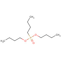 1-[butoxy(butyl)phosphoryl]oxybutane (CAS: 78-46-6) - Chemical Structure and Molecular Formula 