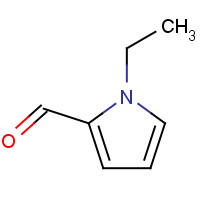 1-ethylpyrrole-2-carbaldehyde (CAS: 2167-14-8) - Chemical Structure and Molecular Formula 