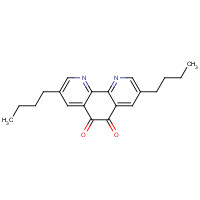 3,8-dibutyl-1,10-phenanthroline-5,6-dione (CAS: 874602-20-7) - Chemical Structure and Molecular Formula 