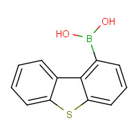 dibenzothiophen-1-ylboronic acid (CAS: 1245943-60-5) - Chemical Structure and Molecular Formula 