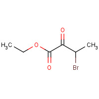 ethyl 3-bromo-2-oxobutanoate (CAS: 57332-84-0) - Chemical Structure and Molecular Formula 