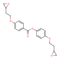 [4-[2-(oxiran-2-yl)ethoxy]phenyl] 4-[2-(oxiran-2-yl)ethoxy]benzoate (CAS: 146063-25-4) - Related Chemical Product
