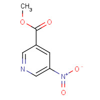 methyl 5-nitropyridine-3-carboxylate (CAS: 30766-27-9) - Chemical Structure and Molecular Formula 