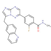 Capmatinib (CAS: 1029712-80-8) - Chemical Structure and Molecular Formula 