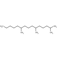 2,6,10-trimethylpentadecane chemical structure 2,6,10-trimethylpentadecane (CAS: 3892-00-0) - Chemical Structure and Molecular Formula