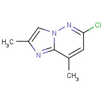 6-chloro-2,8-dimethylimidazo[1,2-b]pyridazine (CAS: 17412-23-6) - Related Chemical Product