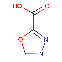 1,3,4-oxadiazole-2-carboxylic acid (CAS: 944907-12-4) - Chemical Structure and Molecular Formula 