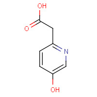 2-(5-hydroxypyridin-2-yl)acetic acid (CAS: 1214345-48-8) - Chemical Structure and Molecular Formula 