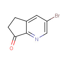 3-bromo-5,6-dihydrocyclopenta[b]pyridin-7-one (CAS: 1336955-89-5) - Related Chemical Product