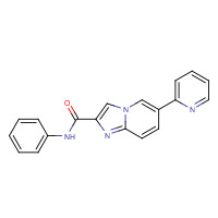 N-phenyl-6-pyridin-2-ylimidazo[1,2-a]pyridine-2-carboxamide (CAS: 1167623-24-6) - Related Chemical Product