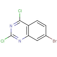 7-bromo-2,4-dichloroquinazoline (CAS: 959237-68-4) - Chemical Structure and Molecular Formula 