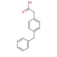 2-(4-benzylphenyl)acetic acid (CAS: 35889-03-3) - Chemical Structure and Molecular Formula 