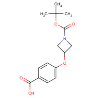 4-[1-[(2-methylpropan-2-yl)oxycarbonyl]azetidin-3-yl]oxybenzoic acid (CAS: 1259323-78-8) - Related Chemical Product